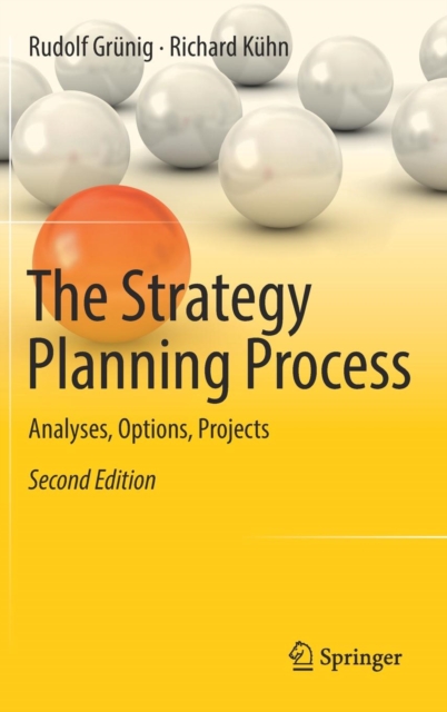 The Strategy Planning Process : Analyses, Options, Projects, Hardback Book