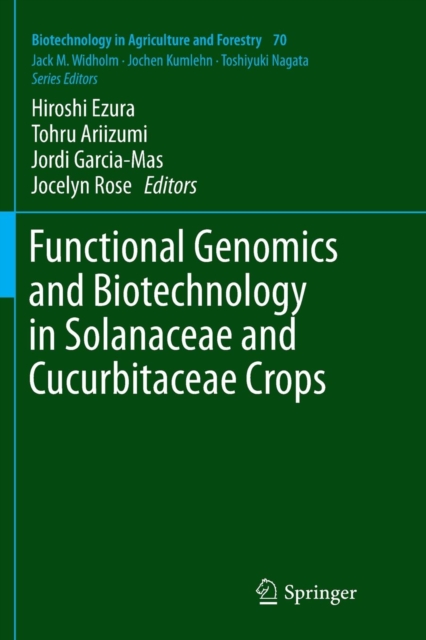 Functional Genomics and Biotechnology in Solanaceae and Cucurbitaceae Crops, Paperback / softback Book