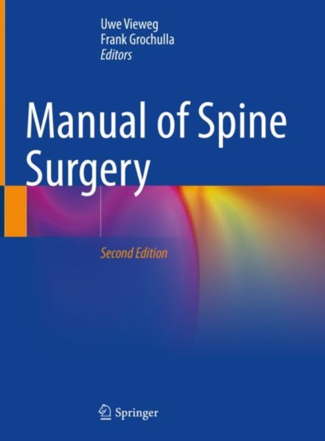 Manual of Spine Surgery, Hardback Book
