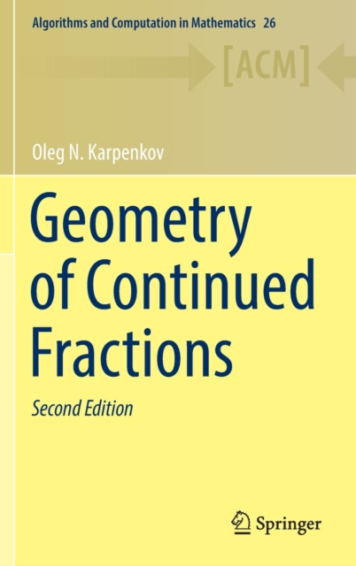 Geometry of Continued Fractions, Hardback Book