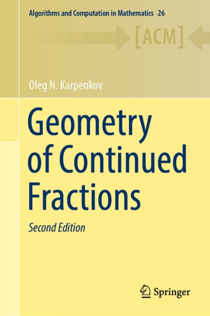 Geometry of Continued Fractions, PDF eBook