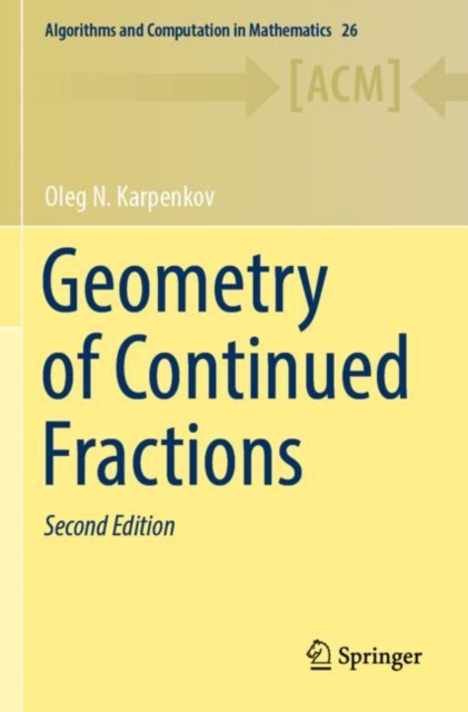 Geometry of Continued Fractions, Paperback / softback Book