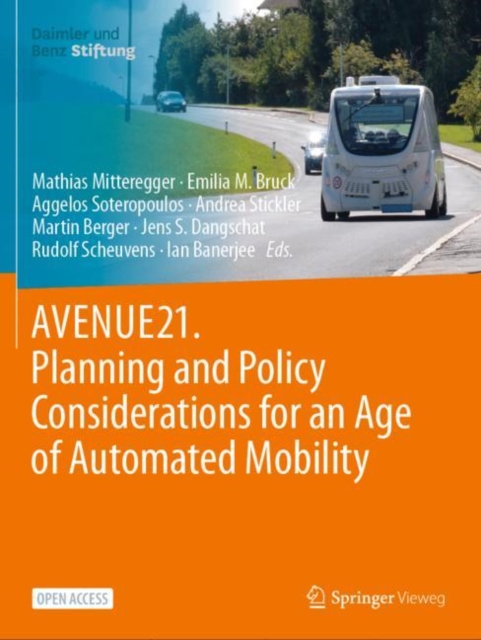 AVENUE21. Planning and Policy Considerations for an Age of Automated Mobility, Paperback / softback Book