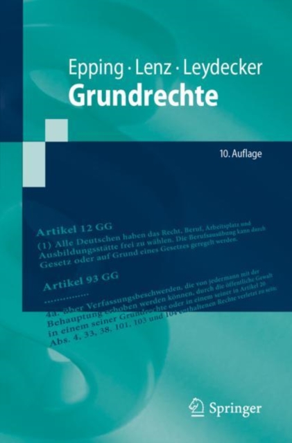 Grundrechte, Paperback / softback Book