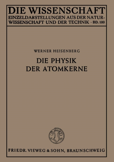 Die Physik Der Atomkerne, Paperback / softback Book