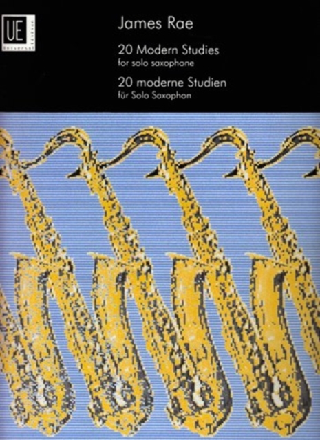 20 Modern Studies for Solo Saxophone, Book Book