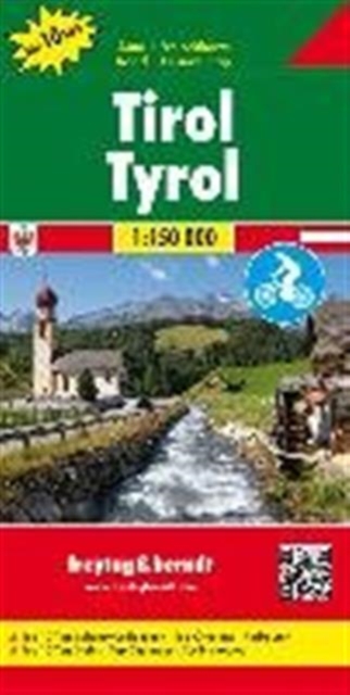 Tyrol Road-,Cycling- & Leisure Map 1:150.000, Sheet map, folded Book