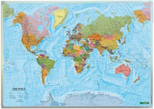 Wall Map Marker Board : The World 1:40,000,000, Sheet map, folded Book