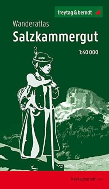 Salzkammergut Wanderatlas, Paperback / softback Book