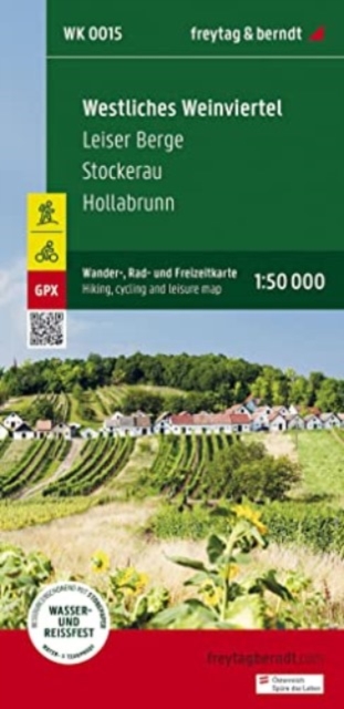 Western Weinviertel Hiking, cycling and leisure map : 1:50,000 scale map, Sheet map, folded Book