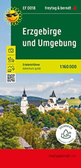 Erzgebirge and surroundings, adventure guide 1:160,000, freytag & berndt, EF 0018, Sheet map, folded Book