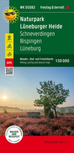 Luneburger Heide Naturpark : 5082, Sheet map, folded Book