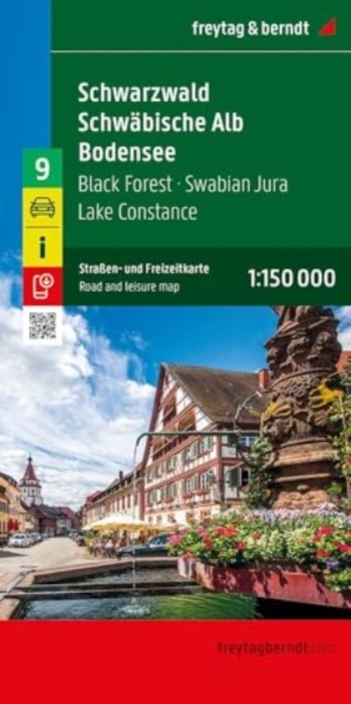 Black Forest - Swabian Jura - Lake Constance Road and Leisure Map : 09, Sheet map, folded Book