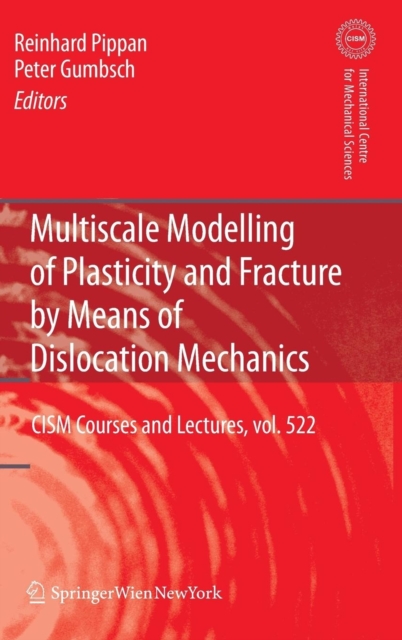 Multiscale Modelling of Plasticity and Fracture by Means of Dislocation Mechanics, Hardback Book