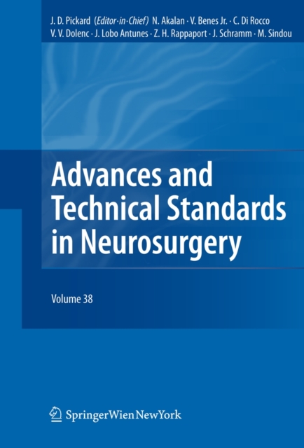 Advances and Technical Standards in Neurosurgery, Hardback Book