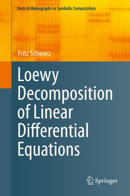 Loewy Decomposition of Linear Differential Equations, PDF eBook