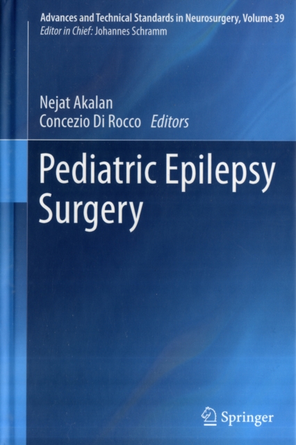 Pediatric Epilepsy Surgery, Hardback Book