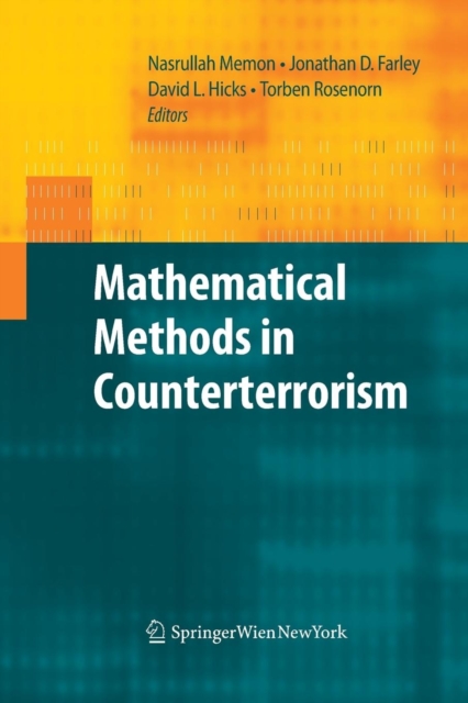 Mathematical Methods in Counterterrorism, Paperback / softback Book
