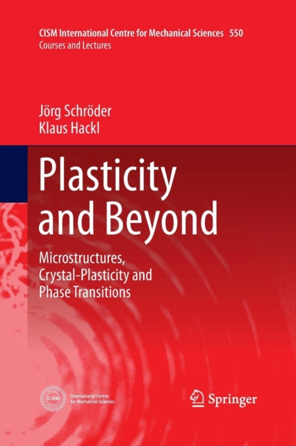 Plasticity and Beyond : Microstructures, Crystal-Plasticity and Phase Transitions, Paperback / softback Book