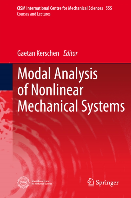 Modal Analysis of Nonlinear Mechanical Systems, PDF eBook