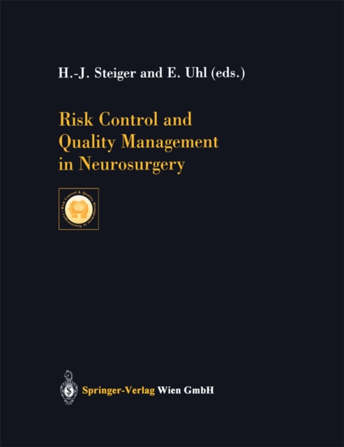 Risk Control and Quality Management in Neurosurgery, PDF eBook