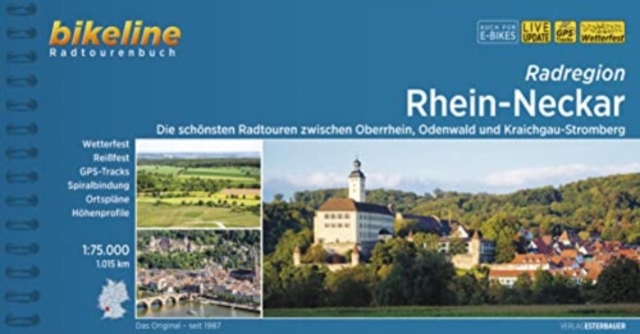 Rhein - Neckar zwischen Oberrhein, Odenwald uns Kraichgau-St, Spiral bound Book