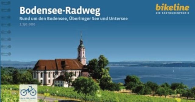 Bodensee - Radweg Rund um den Bodensee, Uberlinger & Unterse, Spiral bound Book