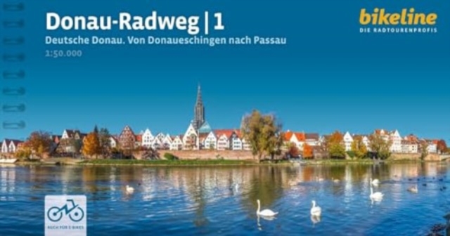 Donau - Radweg 1 Von Donaueschingen nach Passau, Spiral bound Book