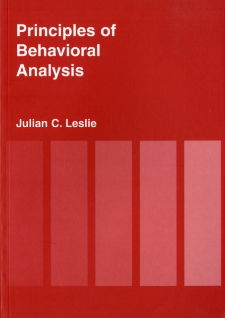 Principles of Behavioural Analysis, Paperback / softback Book