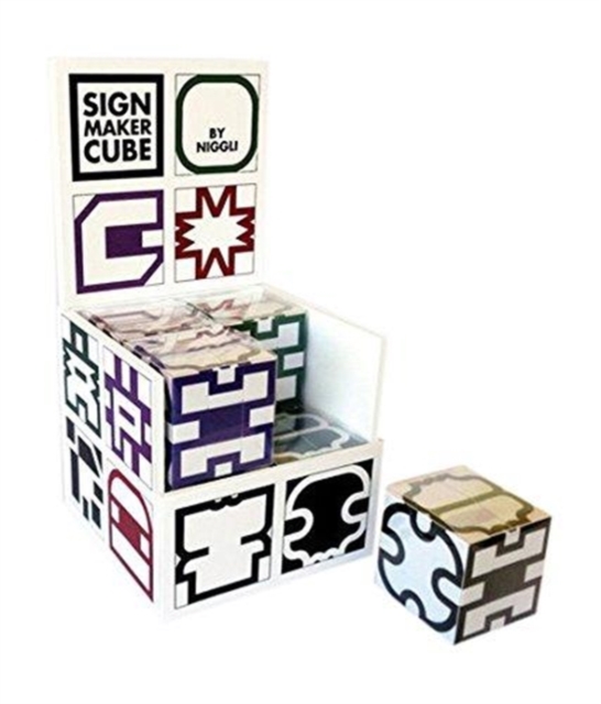 Infinite Design Cube: Display with 8 cubes, Game Book