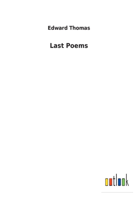 Last Poems, Paperback / softback Book