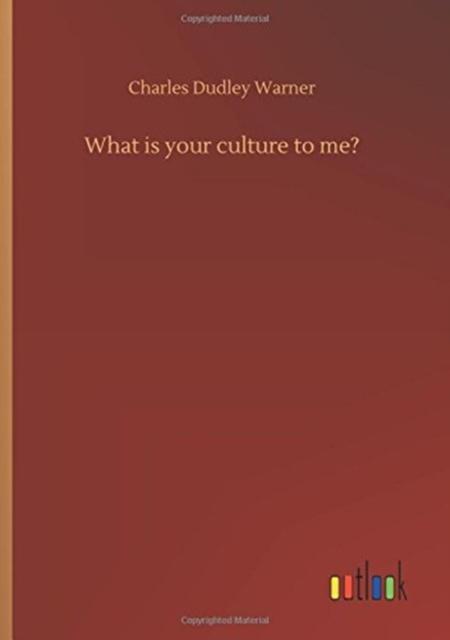 What Is Your Culture to Me?, Paperback / softback Book