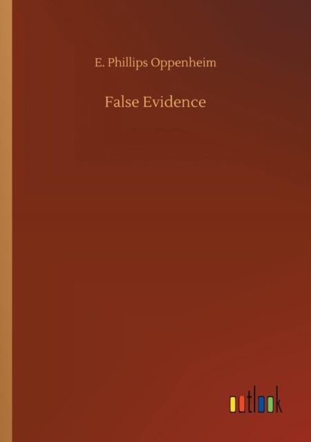 False Evidence, Paperback / softback Book