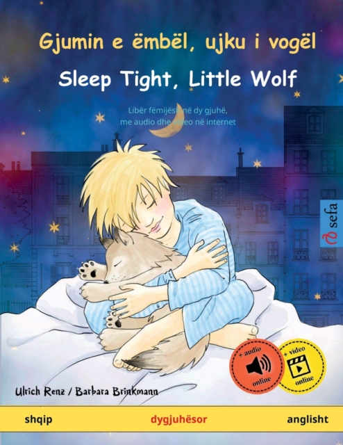 Gjumin e embel, ujku i vogel - Sleep Tight, Little Wolf (shqip - anglisht), Paperback / softback Book