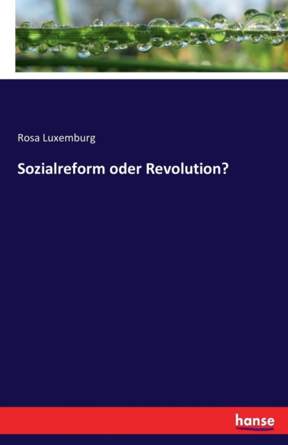 Sozialreform oder Revolution?, Paperback / softback Book