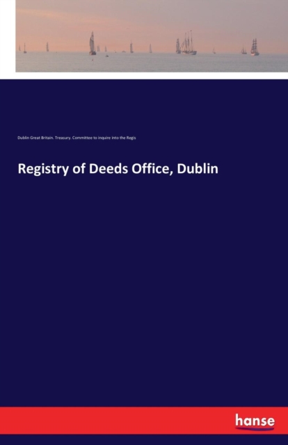 Registry of Deeds Office, Dublin, Paperback / softback Book
