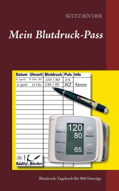 Mein Blutdruck-Pass, Paperback / softback Book
