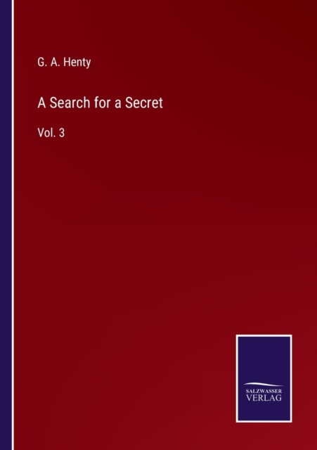 A Search for a Secret : Vol. 3, Paperback / softback Book