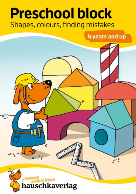 Preschool block - Shapes, colours, finding mistakes 4 years and up, PDF eBook