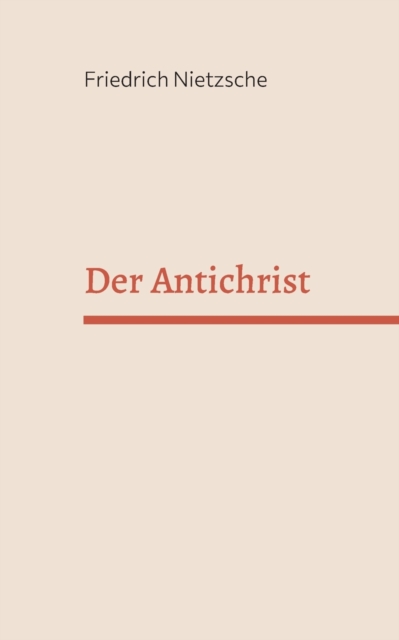 Der Antichrist, Paperback / softback Book