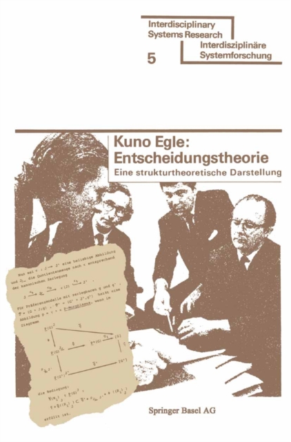 Entscheidungstheorie : Eine Strukturtheoretische Darstellung, Paperback / softback Book