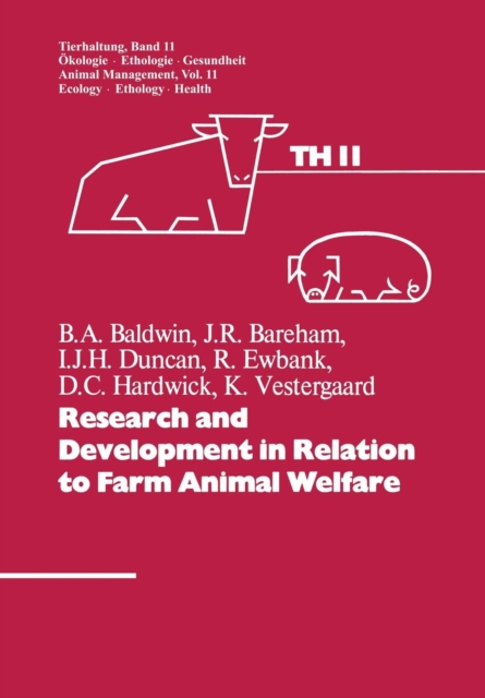 Research and Development in Relation to Farm Animal Welfare, Paperback / softback Book