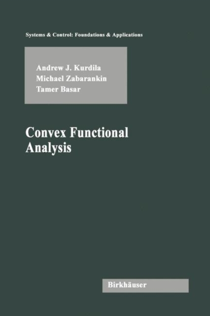 Convex Functional Analysis, Hardback Book