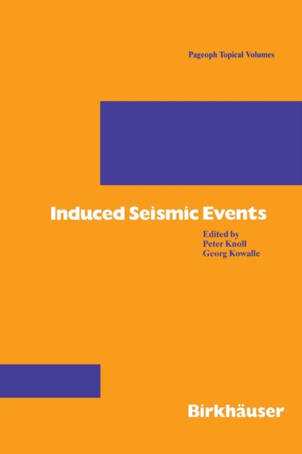 Induced Seismic Events, Paperback / softback Book
