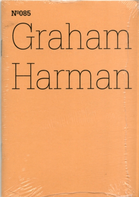 Graham Harman : The Third Table, Pamphlet Book