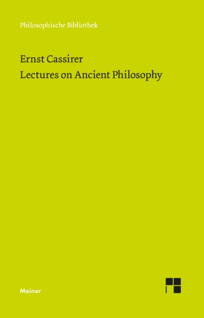 Lectures on Ancient Philosophy, PDF eBook