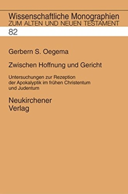 Wissenschaftliche Monographien zum Alten und Neuen Testament : Testament, Hardback Book
