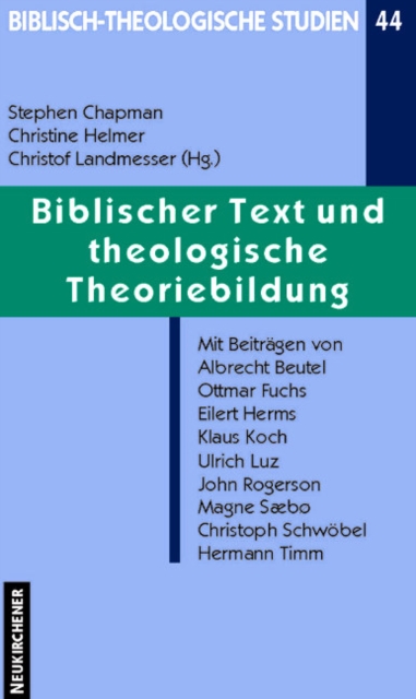 Biblisch-Theologische Studien, Paperback / softback Book