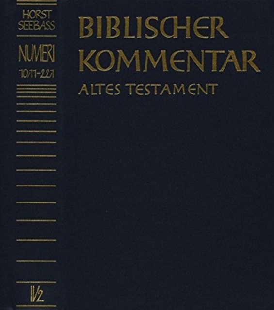 Biblischer Kommentar Altes Testament - Einbanddecken : Einbanddecke, Hardback Book