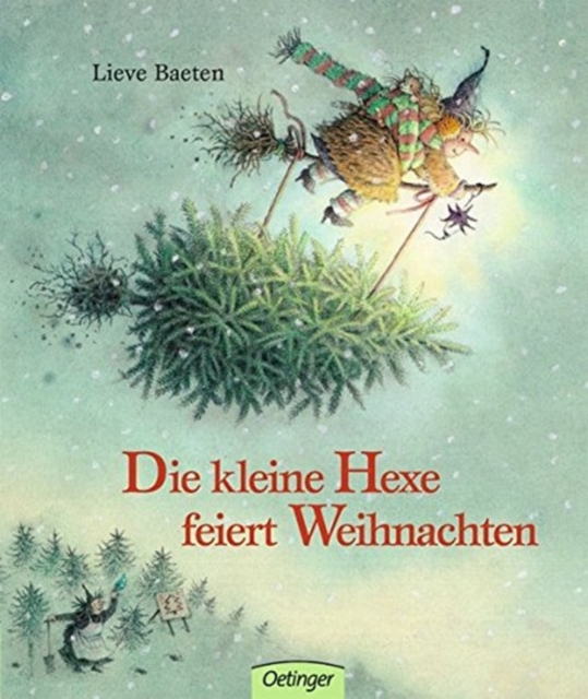 Die kleine Hexe feiert Weihnachten, Hardback Book